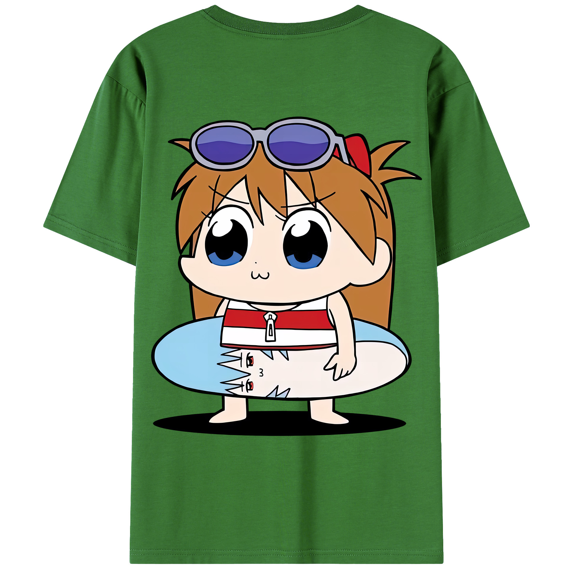（画像用） EVA 新世紀エヴァンゲリオン レディース半袖Tシャツ(バックプリント)